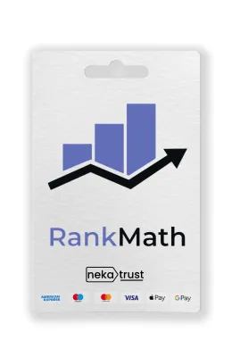 RankMath Pro Wordpress Eklentisi - 1 Yıllık Lisans