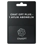 ChatGPT Plus - 1 Ay