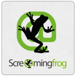 Screaming Frog SEO Spider aracı logosu, web sitesi tarama ve SEO analiz yazılımı